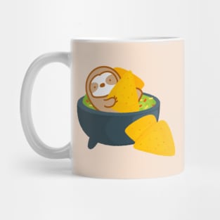 Chips and Guacamole Sloth Mug